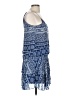 Unbranded Paisley Blue Cocktail Dress Size M - photo 4
