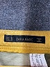 Zara Basic Yellow Gold Faux Leather Skirt Size XS - photo 4