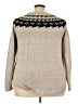 Market and Spruce Fair Isle Tan Pullover Sweater Size 3X - photo 2