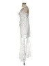 Shein 100% Polyamide Silver Cocktail Dress Size 4 - photo 5