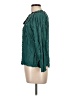 Dolan Teal Green Long Sleeve Blouse Size M - photo 5