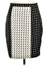 Gianni Bini Graphic Ivory White Casual Skirt Size 6 - photo 1
