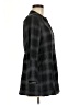 Torrid Plaid Black 3/4 Sleeve Button-Down Shirt Size Med Plus (00) - photo 4