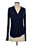 Michael Stars Blue Long Sleeve Blouse Size XS - photo 1