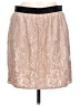 Ann Taylor LOFT 100% Polyester Tan Casual Skirt Size 10 - photo 1