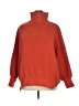 Lillusory Orange Turtleneck Sweater Size XL - photo 1