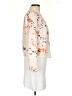 Promod 100% Polyester Floral Ivory Jacket Size 4 - photo 4