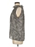 Treasure & Bond 100% Polyester Gray Sleeveless Blouse Size M - photo 5