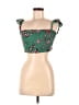 Lulus 100% Rayon Green Sleeveless Blouse Size M - photo 1