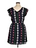 Bebop 100% Polyester Print Black Casual Dress Size XL - photo 2