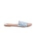 XOXO Silver Blue Sandals Size 6 - photo 1