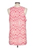 Willi Smith 100% Polyester Pink Sleeveless Blouse Size L - photo 2