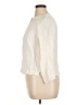 J.Crew 100% Viscose Solid Ivory 3/4 Sleeve Blouse Size XL - photo 5