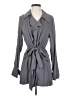 Trouve Gray Long Sleeve Blouse Size S - photo 1