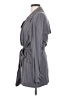 Trouve Gray Long Sleeve Blouse Size S - photo 5