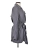Trouve Gray Long Sleeve Blouse Size S - photo 4