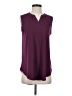 C established 1946 Burgundy Sleeveless Blouse Size S - photo 1