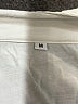 Unbranded White 3/4 Sleeve Button-Down Shirt Size M - photo 7