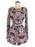 AX Paris 100% Polyester Paisley Blue Romper Size 8 - photo 1