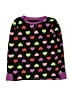 Cuddl Duds 100% Polyester Hearts Purple Pullover Sweater Size 5T - photo 1