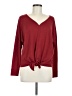 Anama Burgundy Long Sleeve Top Size M - photo 1