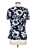 Christopher & Banks Blue Short Sleeve Blouse Size M - photo 2