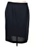 Positive Attitude 100% Polyester Solid Black Blue Formal Skirt Size 18 (petite) - photo 1