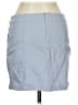 iris Solid Blue Casual Skirt Size L - photo 2