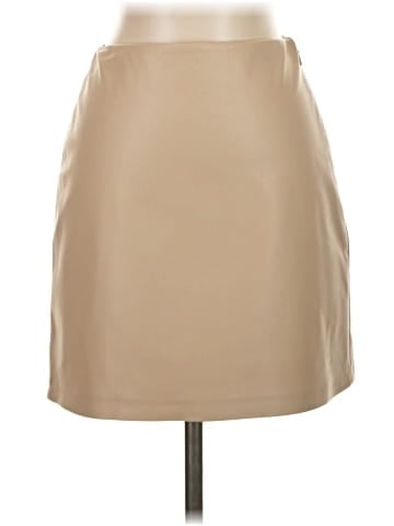 LE BOP Faux Leather Skirt (view 1)