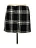Gap Plaid Black Wool Skirt Size 6 - photo 2
