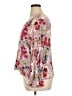 Cupio 100% Rayon Pink 3/4 Sleeve Blouse Size XL - photo 5