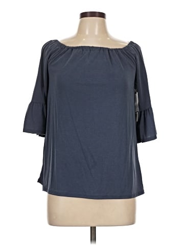 Design Lab Lord & Taylor 3/4 Sleeve Top (view 1)