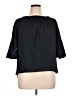 Saks Fifth Avenue 100% Polyester Black 3/4 Sleeve Blouse Size XL - photo 1