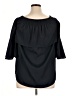 Saks Fifth Avenue 100% Polyester Black 3/4 Sleeve Blouse Size XL - photo 2