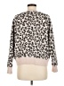 Cupcakes & Cashmere Animal Print Tan Pullover Sweater Size M - photo 2