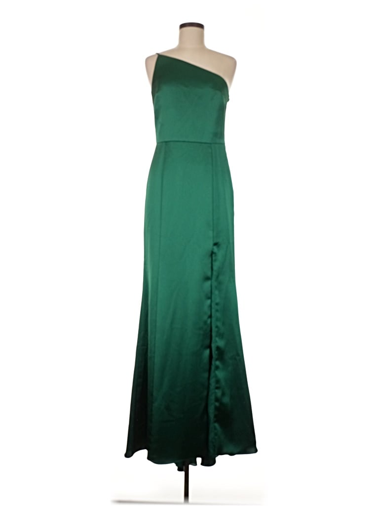 Pre-owned Amsale Cocktail Dress In Green