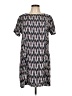 Ethereal Print Gray Casual Dress Size L - photo 1