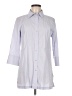 PaperWhite Gray 3/4 Sleeve Button-Down Shirt Size 8 - photo 1