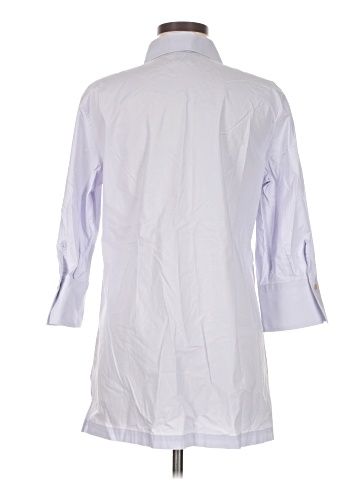 PaperWhite 3/4 Sleeve Button-Down Shirt (view 2)