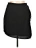 Shein Solid Black Casual Skirt Size L - photo 1
