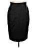 Bill Blass Solid Black Casual Skirt Size 12 - photo 1