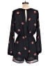 Everlily 100% Polyester Hearts Black Blue Romper Size M - photo 2
