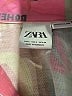 Zara Tropical Pink Short Sleeve Button-Down Shirt Size S - photo 6