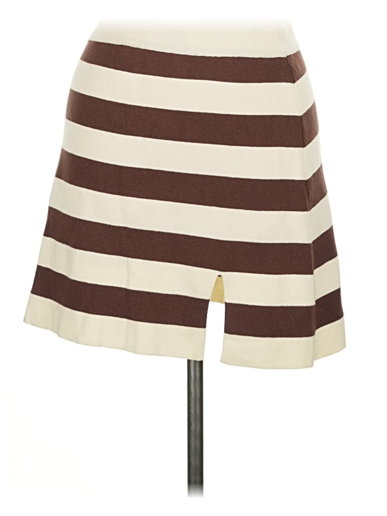 Pre-owned Altar'd State Casual Skirt In Tan