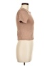 Dynamite Tan Short Sleeve Turtleneck One size - photo 4