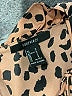 Forever 21 100% Polyester Animal Print Brown Orange Casual Dress Size S - photo 7