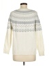 Talbots Chevron-herringbone Ivory Pullover Sweater Size M - photo 2