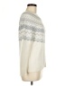 Talbots Chevron-herringbone Ivory Pullover Sweater Size M - photo 4