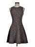 Theory Tweed Gray Cocktail Dress Size 0 - photo 1