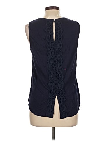 Pale Sky Sleeveless Blouse (view 2)